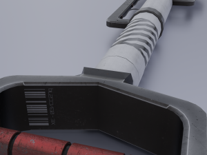 Sci-fi tools Collection lowpoly PBR 3D मॉडल