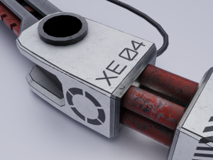 Sci-fi tools Collection lowpoly PBR 3D मॉडल