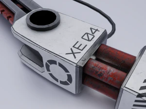 Strumenti di fantascienza Collezione lowpoly PBR Modello 3D