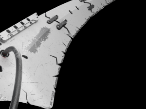 Mechanical sci-fi scythe 3D Модель