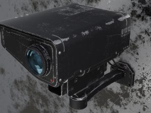 Sci-fi Camera 3D Model