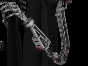 Mechanical sci-fi Death reaper 3D 模型