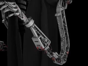 기계 SF 죽음의 사신 3D 모델