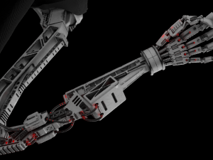 Mechanical sci-fi Death reaper 3D 模型