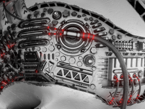 Mechanical sci-fi Death reaper 3D 模型