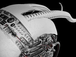 Mechanical sci-fi Death reaper 3D 模型
