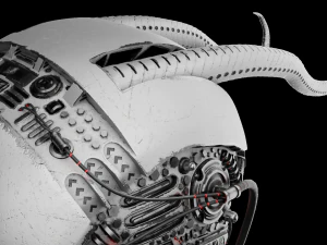 기계 SF 죽음의 사신 3D 모델