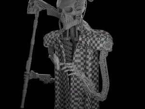 Mechanical sci-fi Death reaper 3D 模型
