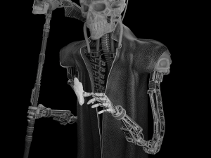 Mechanical sci-fi Death reaper 3D 模型