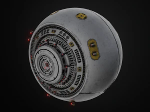 Sci-fi Drone 3D Model