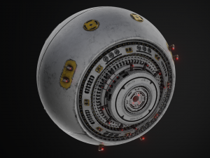 Sci-fi Drone 3D Модель