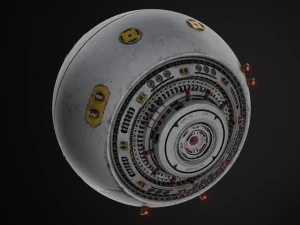 Sci-fi Drone 3D Model