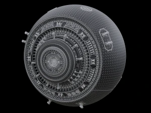 Sci-fi Drone 3D Model