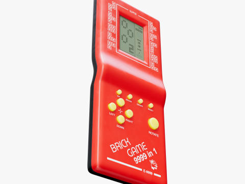 Brick Game 9999 in 1 Modelo 3D