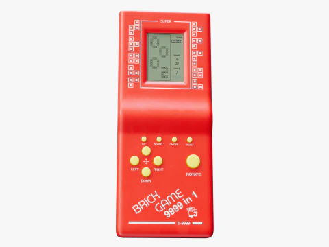 Brick Game 9999 in 1 3D Model
