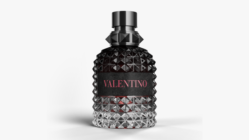 Valenttino Uomo Born In Roma Perfume For Men 100ml Modelo 3D .c4d .max .obj .3ds .fbx .stl .blend