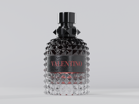 Valenttino Uomo Born In Roma Perfume For Men 100ml Modelo 3D