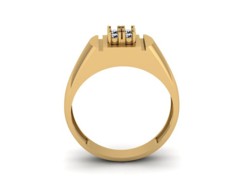 Men ring for daimonds Modelo 3D