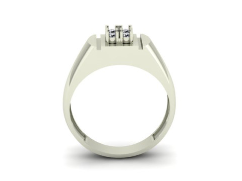 Men ring for daimonds Modelo 3D