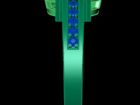 Women ring for daimonds Modelo 3D