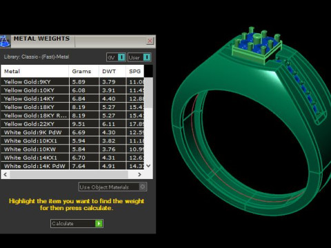 Men ring for daimonds Modèle 3D