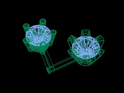 Single daimond nose pins 3D Model
