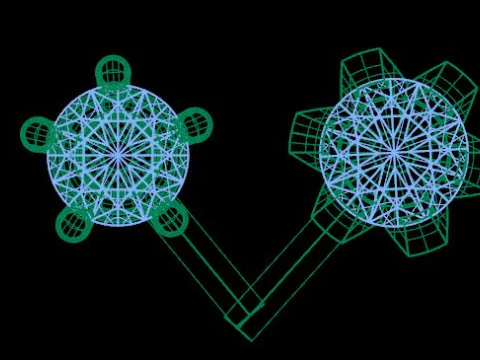 Single daimond nose pins 3D Model