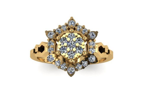 Daimond ring 3D Model