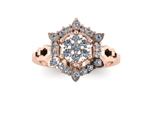 Daimond ring 3D Model