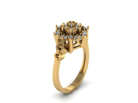 Daimond ring 3D Model