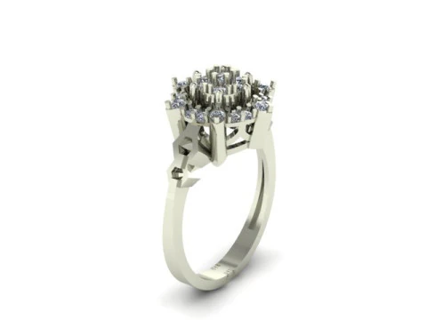 Daimond ring 3D Model