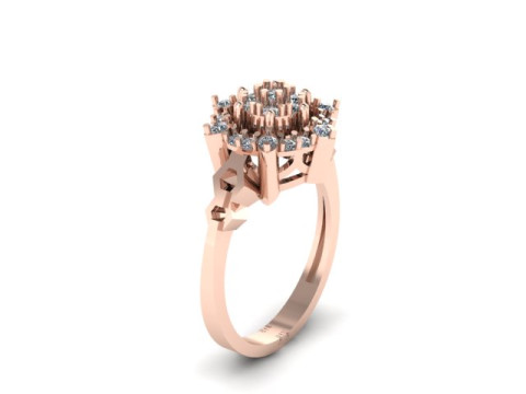Daimond ring 3D Model