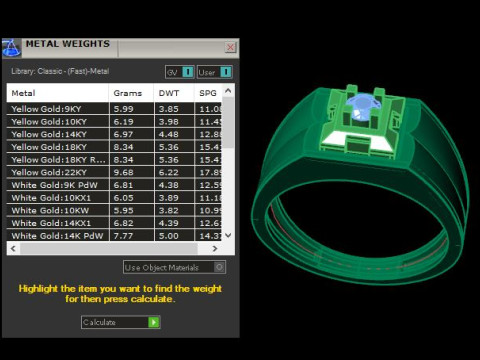 Men ring for daimonds Modello 3D