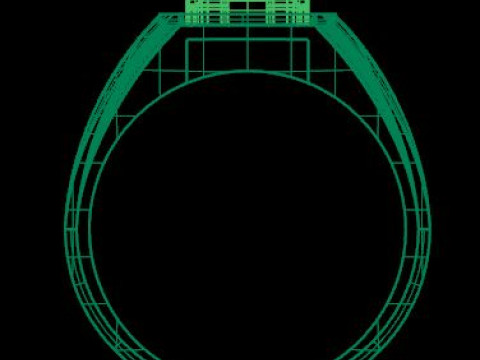 Men ring for daimonds Modello 3D