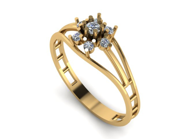 Fancy ring Modelo 3D .c4d .max .obj .3ds .fbx .stl .blend 