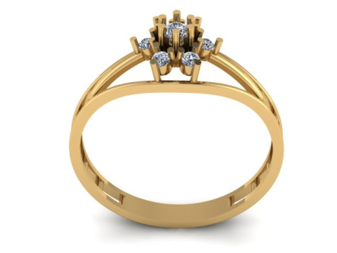 Fancy ring Modelo 3D