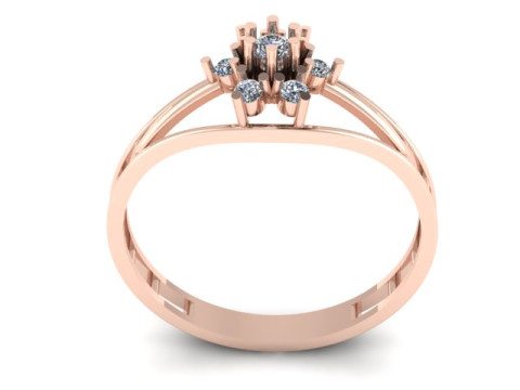 Fancy ring Modelo 3D