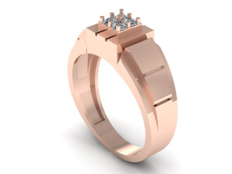 Men ring Modelo 3D