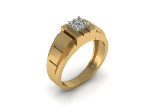 Men ring 3D Model