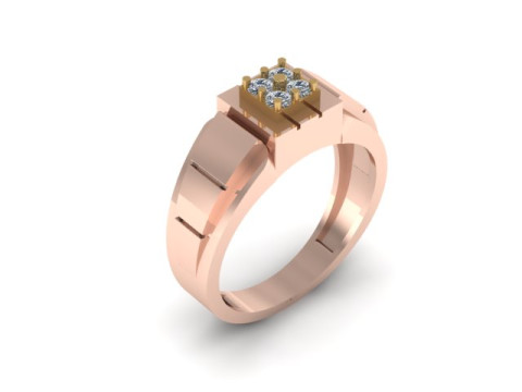 Men ring Modelo 3D