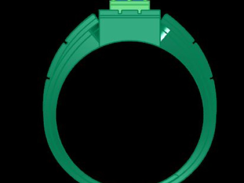 Men ring Modelo 3D