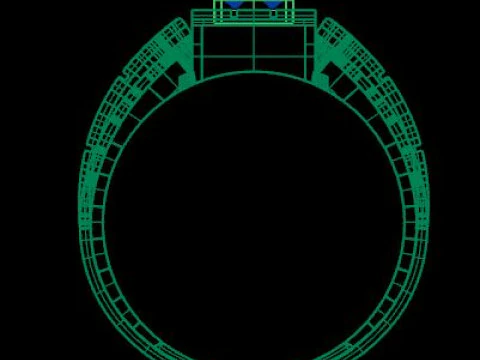 Men ring 3D Model