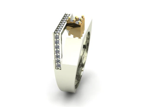 Anel de homem Modelo 3D