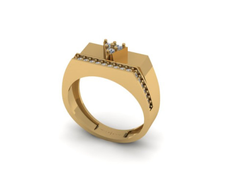 Man ring 3D Model