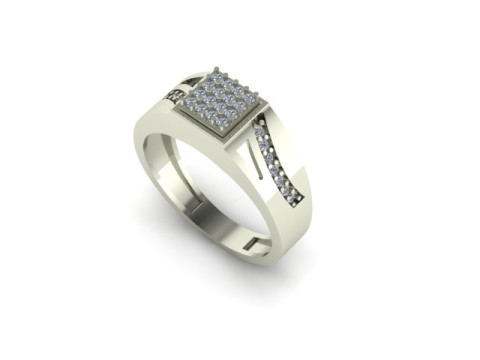 Men ring 3D Модель