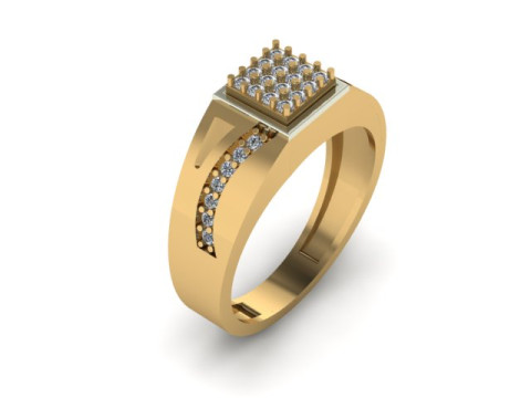 Men ring 3D Модель