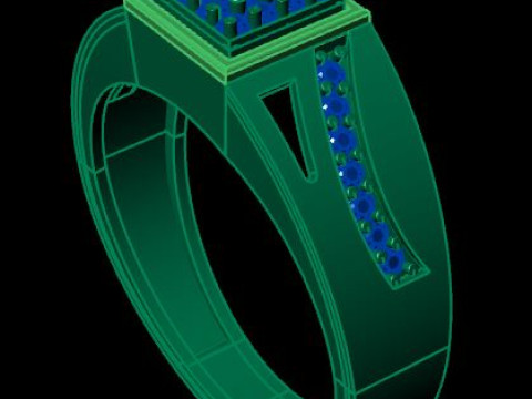 Men ring 3D Модель