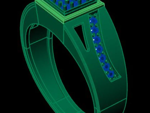 Men ring 3D Model