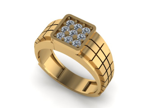 Men ring for free download Modello 3D