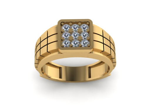 Men ring for free download Model 3D